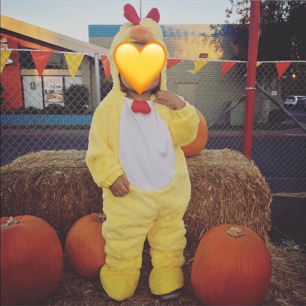 Cute chicken toddler costume 🐥
